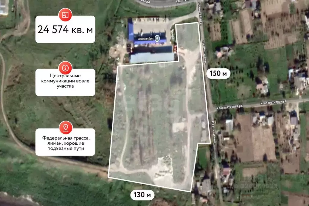 Участок в Краснодарский край, Темрюкский район, Вышестеблиевское ... - Фото 1