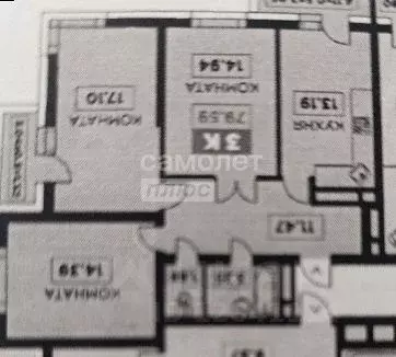 2-к кв. Краснодарский край, Краснодар ул. Бородинская, 156/2 (72.0 м) - Фото 2