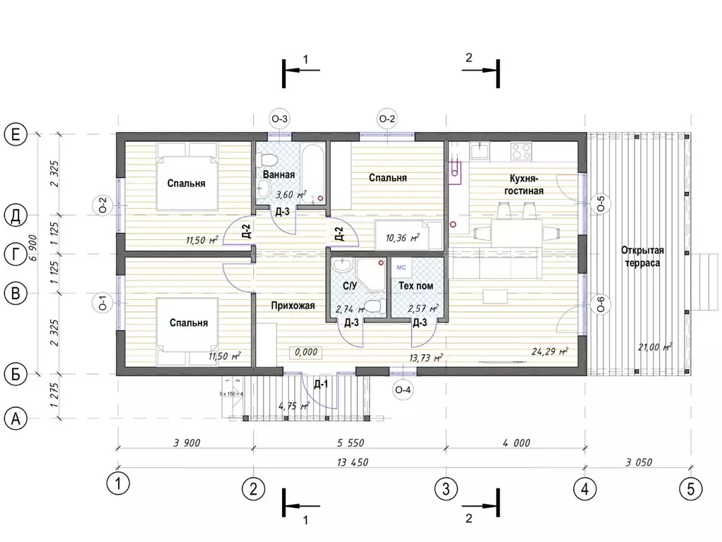 Дом в Тверская область, Калининский муниципальный округ, д. ... - Фото 2