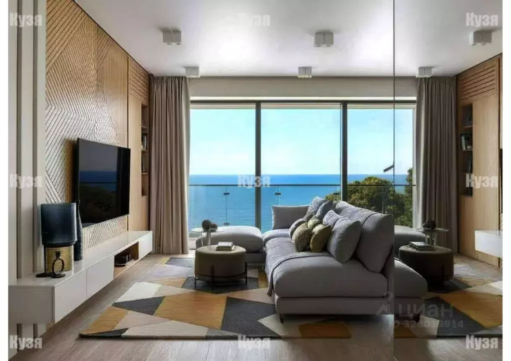 3-к кв. Краснодарский край, Сочи Курортный просп., 89 (108.7 м) - Фото 1