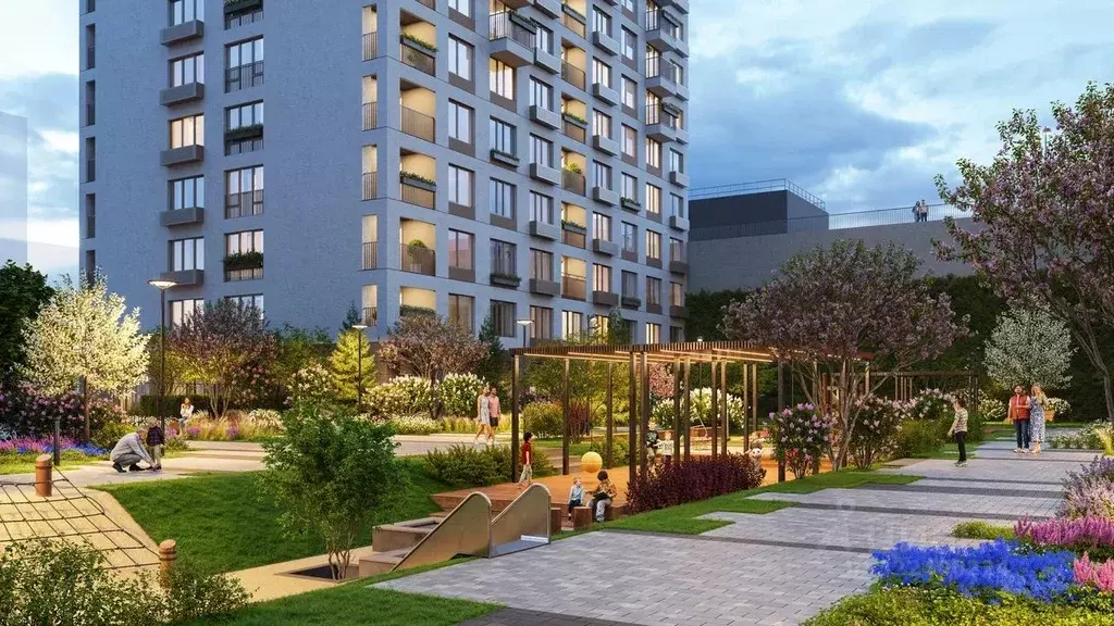 2-к кв. Тюменская область, Тюмень ул. Василия Подшибякина, 5 (71.28 м) - Фото 2