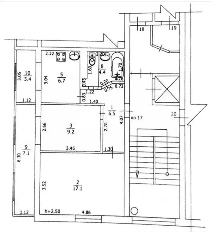 2-к кв. Краснодарский край, Туапсе Звездная ул., 39 (58.3 м) - Фото 2