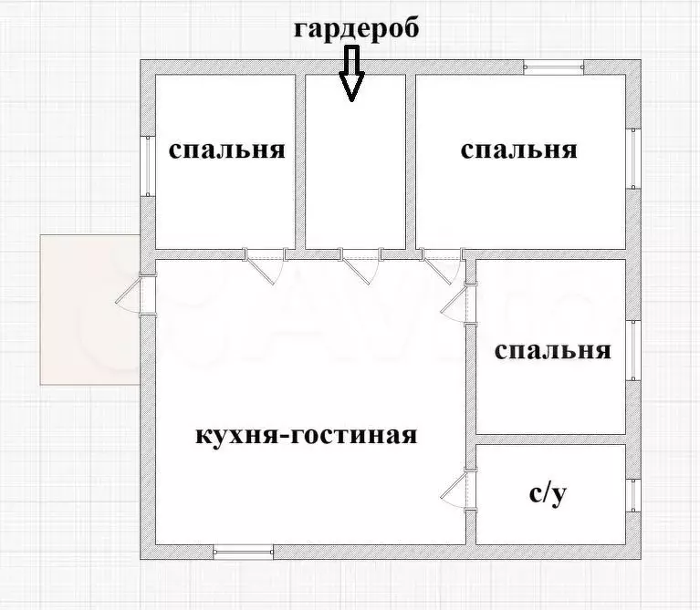 Дом 90 м на участке 6,5 сот. - Фото 0