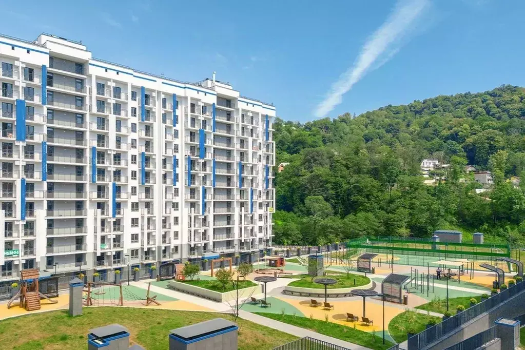 Студия Краснодарский край, Сочи ул. Искры, 88к6 (37.56 м) - Фото 2