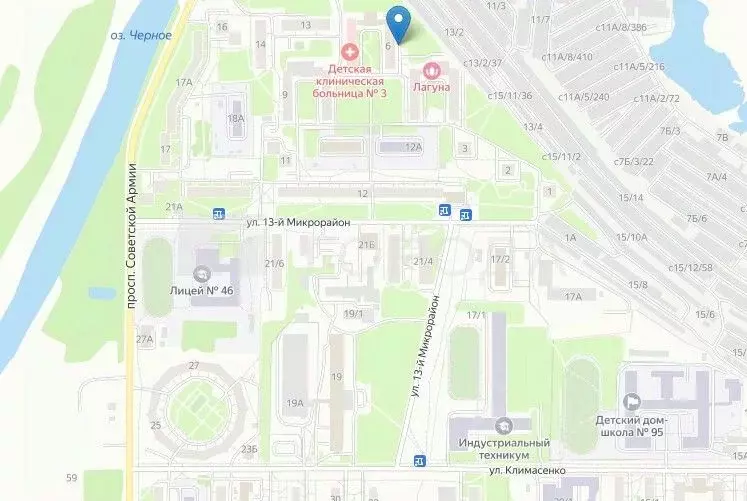 1-к кв. Кемеровская область, Новокузнецк ул. 13-й Микрорайон, 6 (22.8 ... - Фото 2