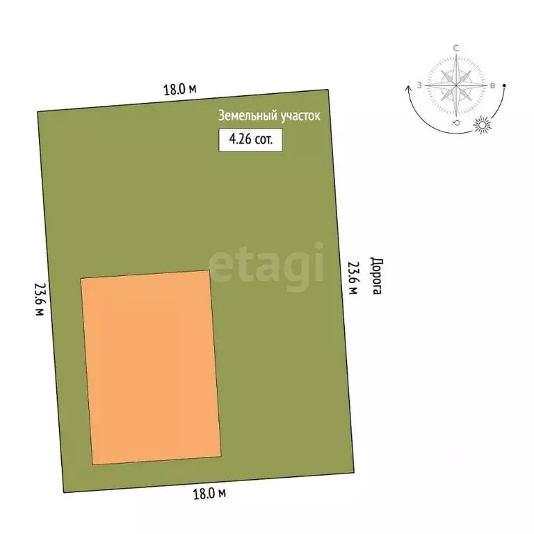 Дом в Ростовская область, Азовский район, с. Пешково ул. Карла Маркса ... - Фото 2