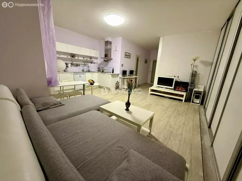 Квартира-студия: Московский, Радужная улица, 9 (38.4 м) - Фото 2