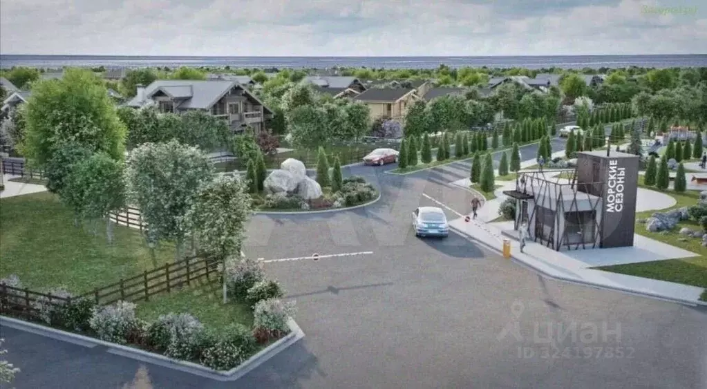 Участок в Ленинградская область, Ломоносовский район, Пениковское ... - Фото 2