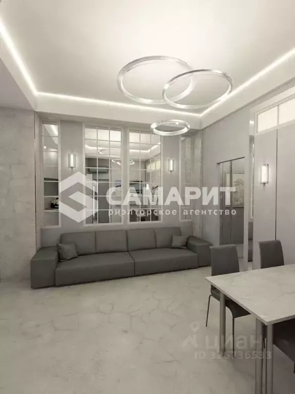 2-к кв. Самарская область, Самара ул. Мечникова, 5 (76.4 м) - Фото 2