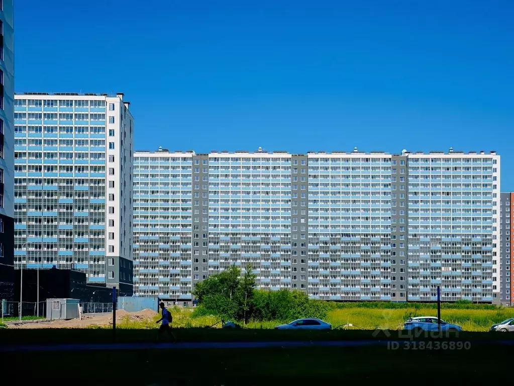 2-к кв. Ленинградская область, Мурино Всеволожский район, ул. ... - Фото 1