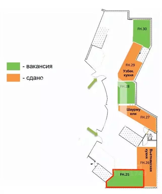 Помещение свободного назначения в Москва наб. Пресненская, 12 (15 м) - Фото 2