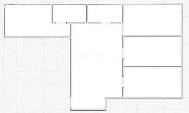 3-комнатная квартира: Магас, улица Мочко Базоркина, 18А (110.2 м) - Фото 1
