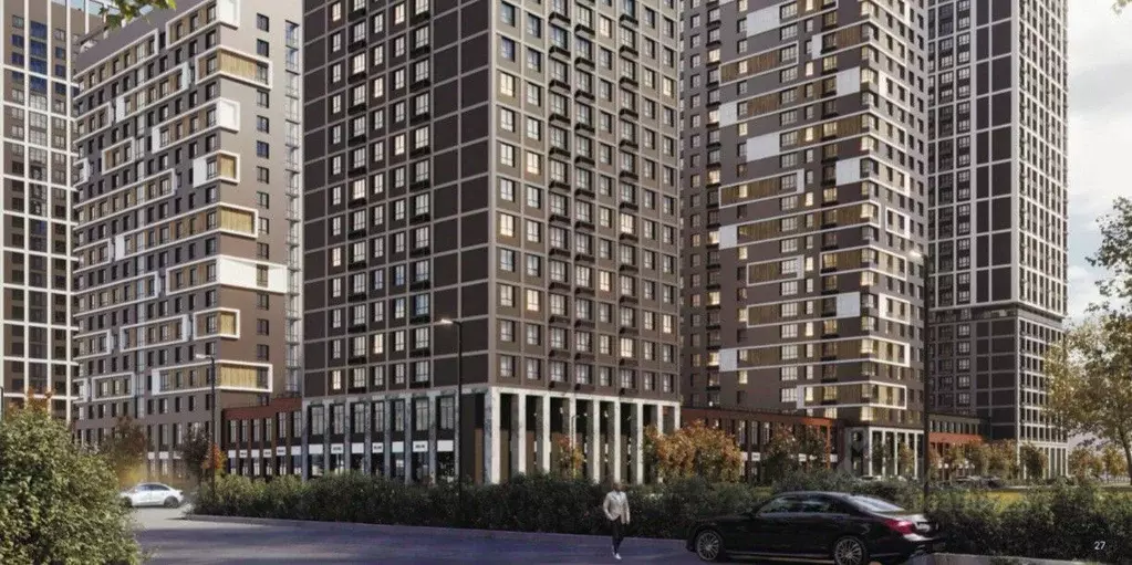 1-к кв. Свердловская область, Екатеринбург ул. Московская, 249/2 (36.9 ... - Фото 1