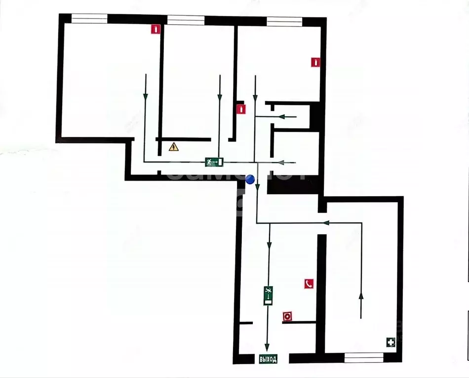 Помещение свободного назначения в Москва Профсоюзная ул., 5/9 (87 м) - Фото 2