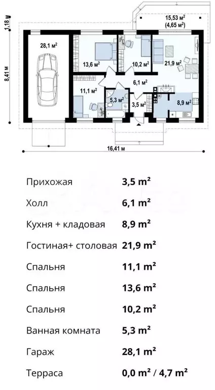 Дом 108 м на участке 10,5 сот. - Фото 0