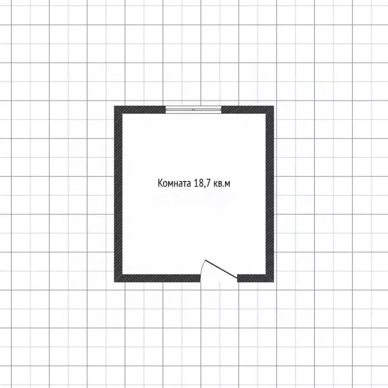 Комната Белгородская область, Белгород ул. Гагарина, 19 (18.7 м) - Фото 2