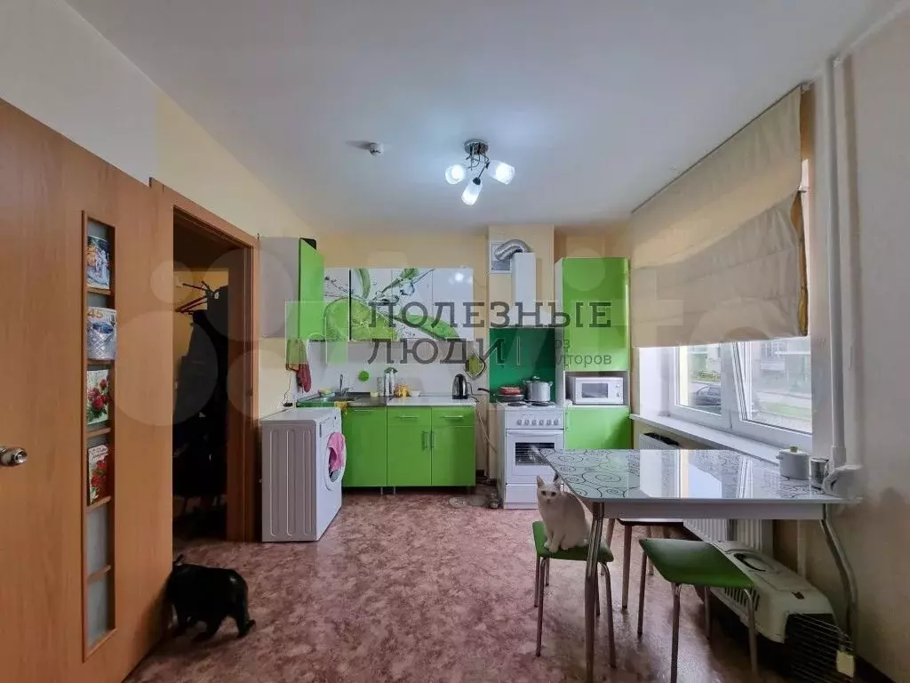 1-к. квартира, 35 м, 1/17 эт. - Фото 1