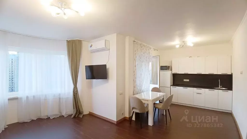 Студия Московская область, Одинцово ул. Чистяковой, 8 (40.0 м) - Фото 2