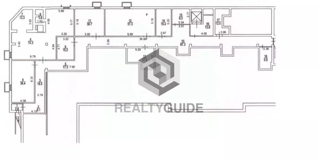 Торговая площадь в Москва Трифоновская ул., 12 (776 м) - Фото 2