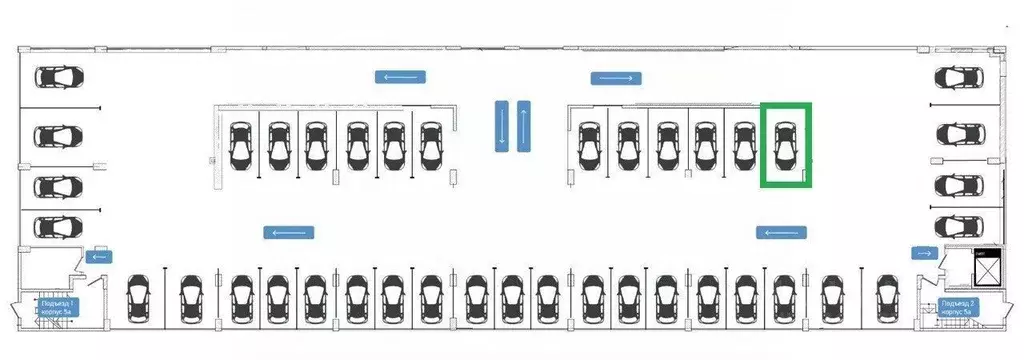 Гараж в Санкт-Петербург ул. Военная, 8 (13 м) - Фото 2