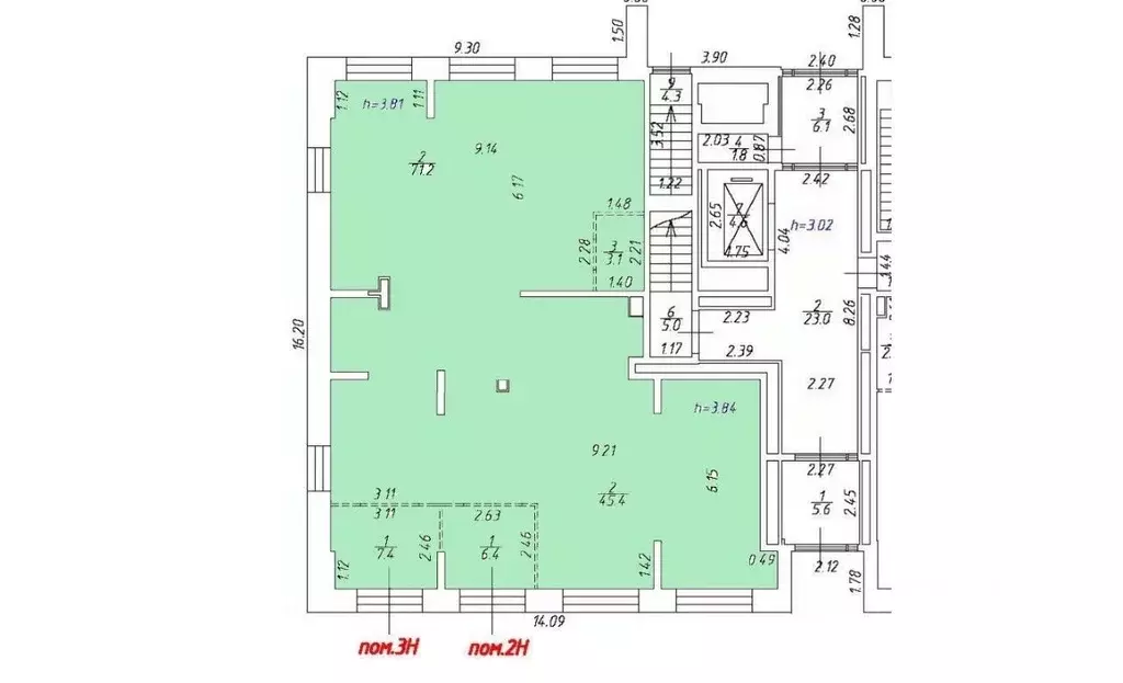 Помещение свободного назначения в Москва Дорожная ул., 46к7 (149 м) - Фото 1