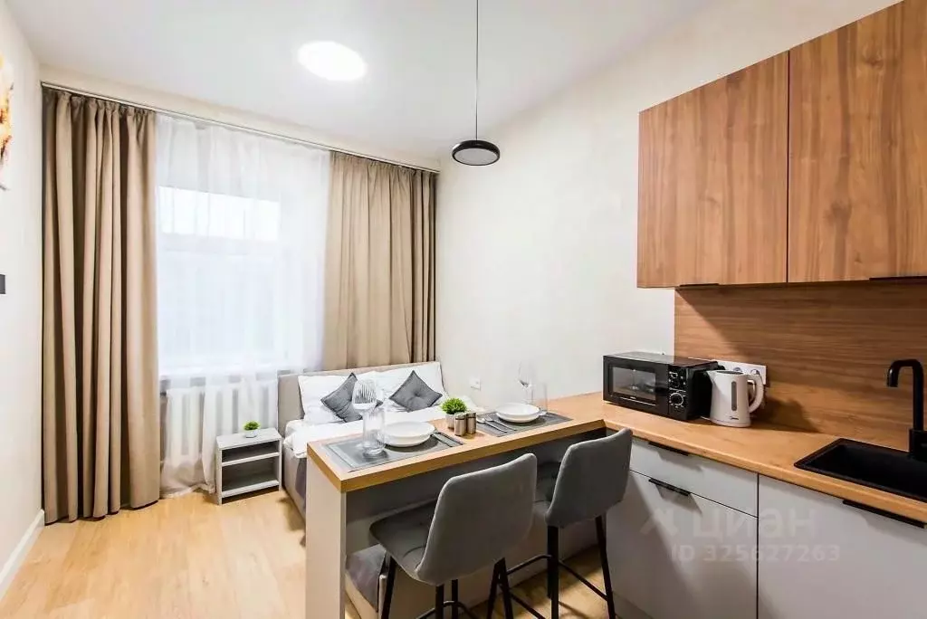 1-к кв. Москва Новая Басманная ул., 35С1 (17.0 м) - Фото 2