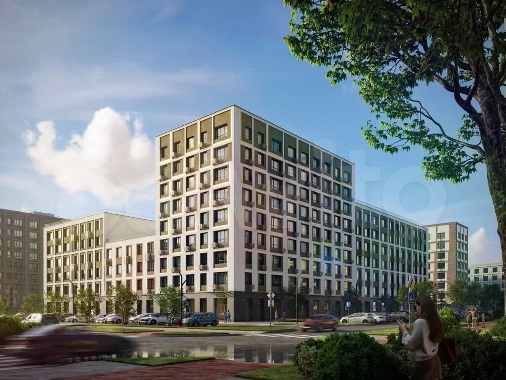 Квартира-студия, 28 м, 3/7 эт. - Фото 1