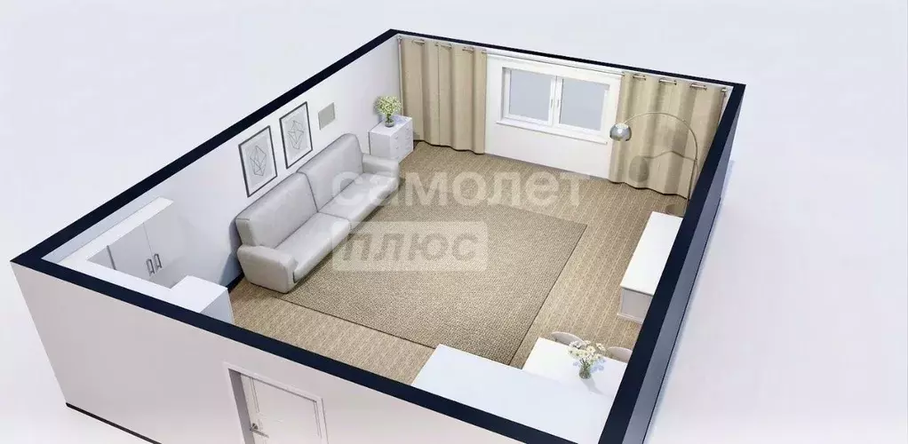 Комната Пензенская область, Пенза ул. Дзержинского, 15а (19.0 м) - Фото 2