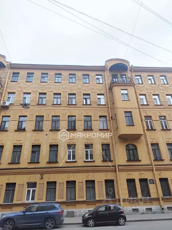 Комната Санкт-Петербург ул. Рылеева, 17-19 (24.0 м) - Фото 1