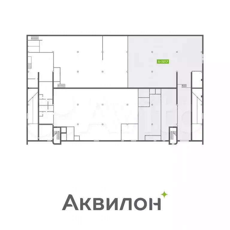 Продам помещение свободного назначения, 727.7 м - Фото 0