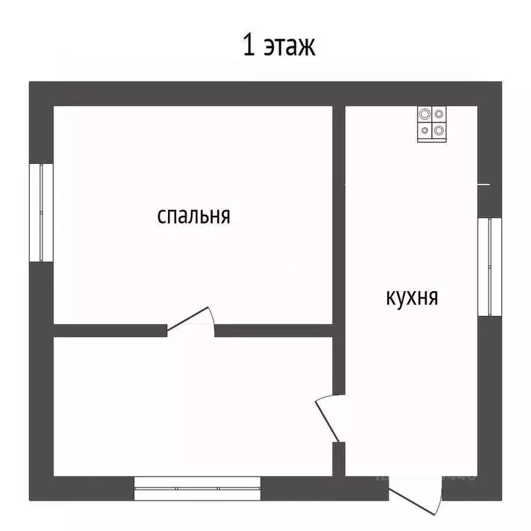 Дом в Тюменская область, Тюмень Топаз СНТ, ул. Полевая (53 м) - Фото 1