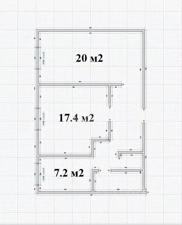 2-к кв. Московская область, Люберцы Красноармейская ул., 6 (58.6 м) - Фото 2