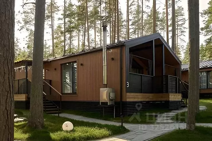 Дом в Ленинградская область, Выборгский район, Полянское с/пос, пос. ... - Фото 1