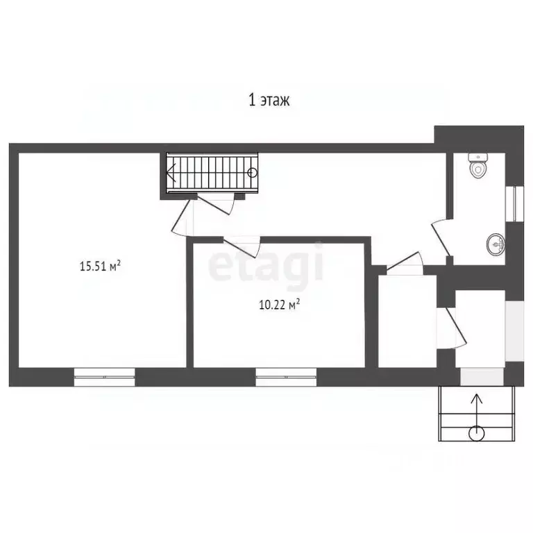 Дом в Пермский край, Пермь ул. Мраморная, 5В (83 м) - Фото 2