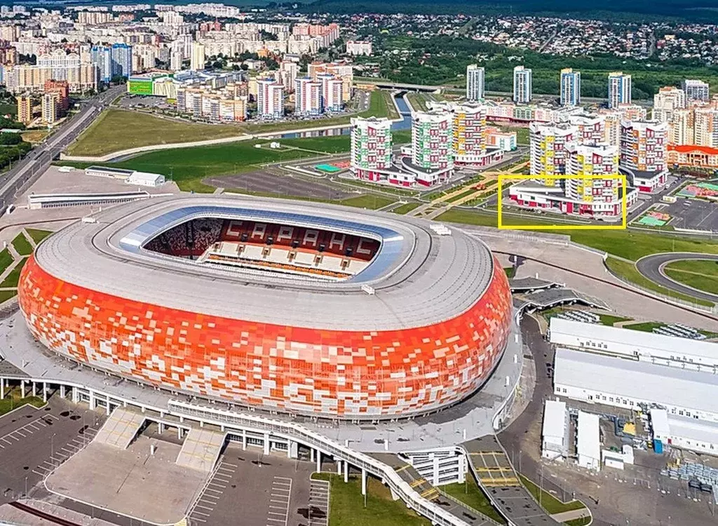 Помещение свободного назначения в Мордовия, Саранск просп. Российской ... - Фото 1