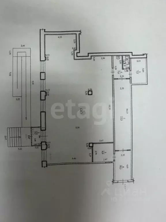 Помещение свободного назначения в Забайкальский край, Чита ул. Красной ... - Фото 2