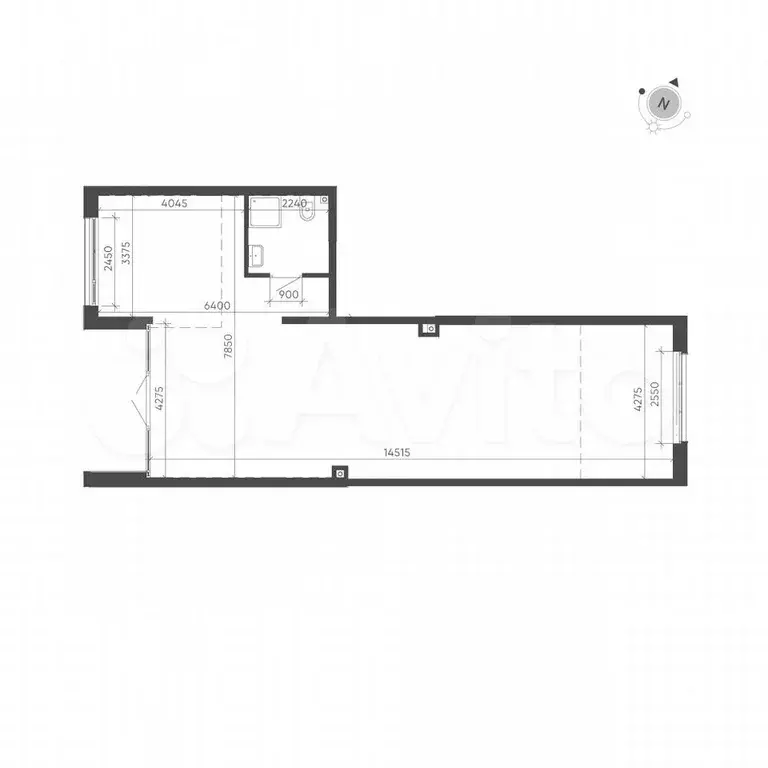 Продам помещение свободного назначения, 83.55 м - Фото 1