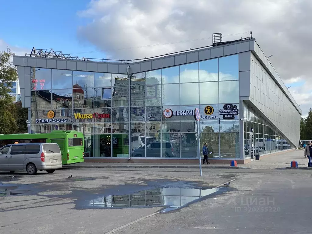 Торговая площадь в Архангельская область, Архангельск наб. Северной ... - Фото 2