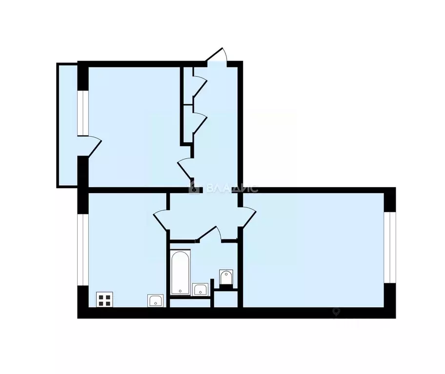 2-к кв. Владимирская область, Суздальский район, Боголюбовское ... - Фото 2