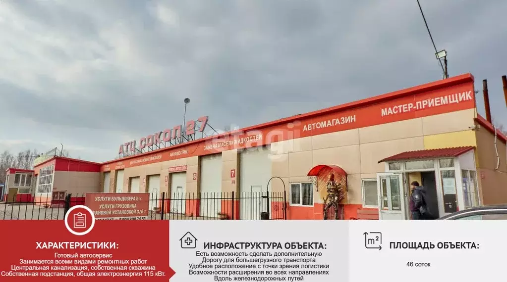 Офис в Хабаровский край, Хабаровск Краснореченская ул., 1/1 (586 м) - Фото 1