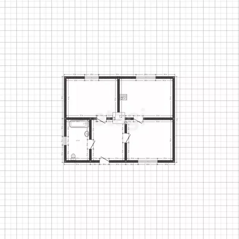 Дом в Бурятия, Улан-Удэ Весна садоводческое товарищество, 503 (64 м) - Фото 2