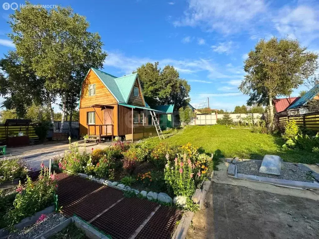 Дом в Камчатский край, Елизовский муниципальный округ, СНТ Букет, ... - Фото 1