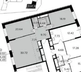 3-комнатная квартира: Москва, улица Петра Алексеева, 14 (94 м) - Фото 1