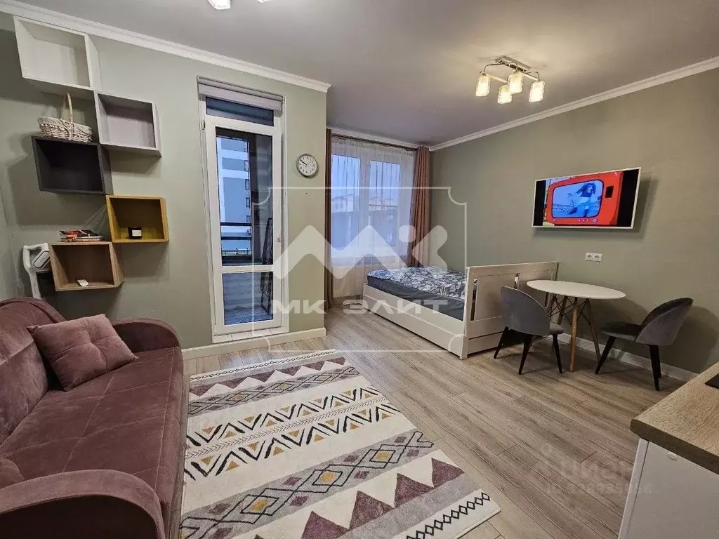 Студия Санкт-Петербург ул. Парфеновская, 11к1 (29.4 м) - Фото 1