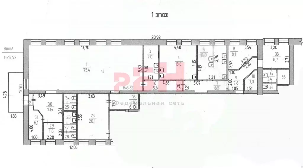 Офис в Курганская область, Курган Тобольная ул., 54 (215 м) - Фото 1