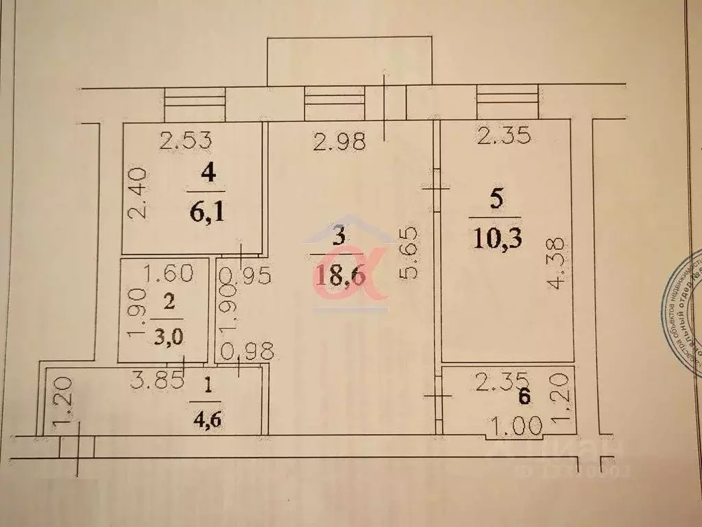 2-к кв. Кемеровская область, Кемерово Тайгинская ул., 9 (45.5 м) - Фото 2