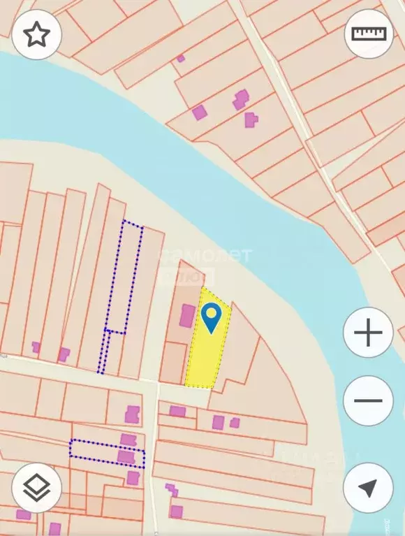 Участок в Краснодарский край, Динская ст-ца ул. Набережная (25.0 сот.) - Фото 1