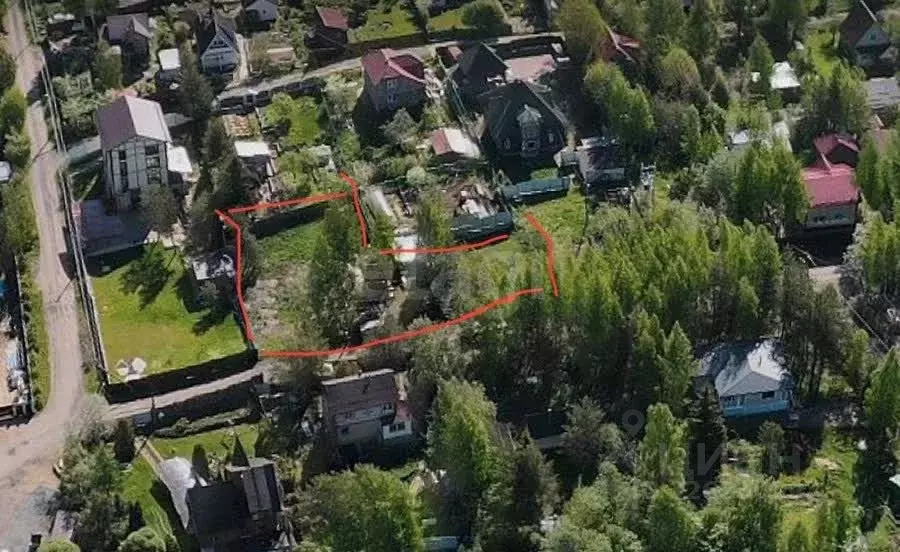 Участок в Ленинградская область, Всеволожский район, Токсовское ... - Фото 1