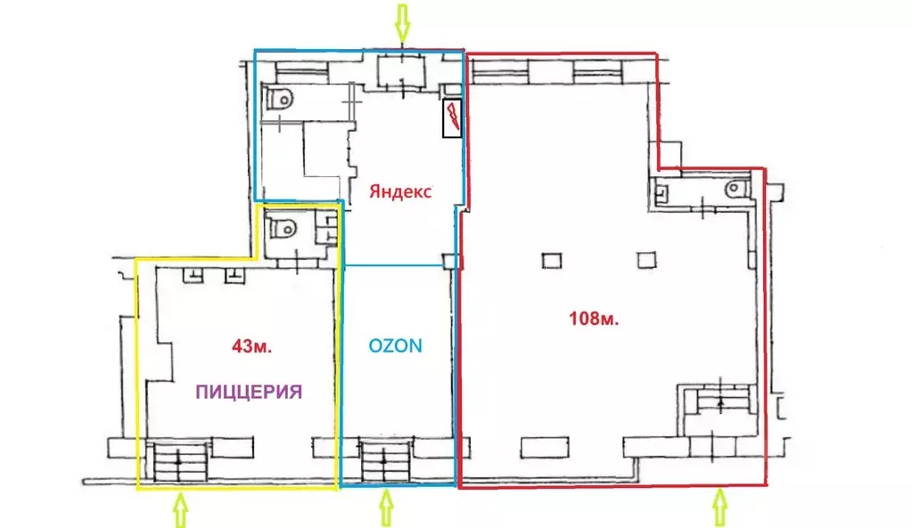 Помещение свободного назначения в Москва ул. Костякова, 6/5 (205 м) - Фото 1