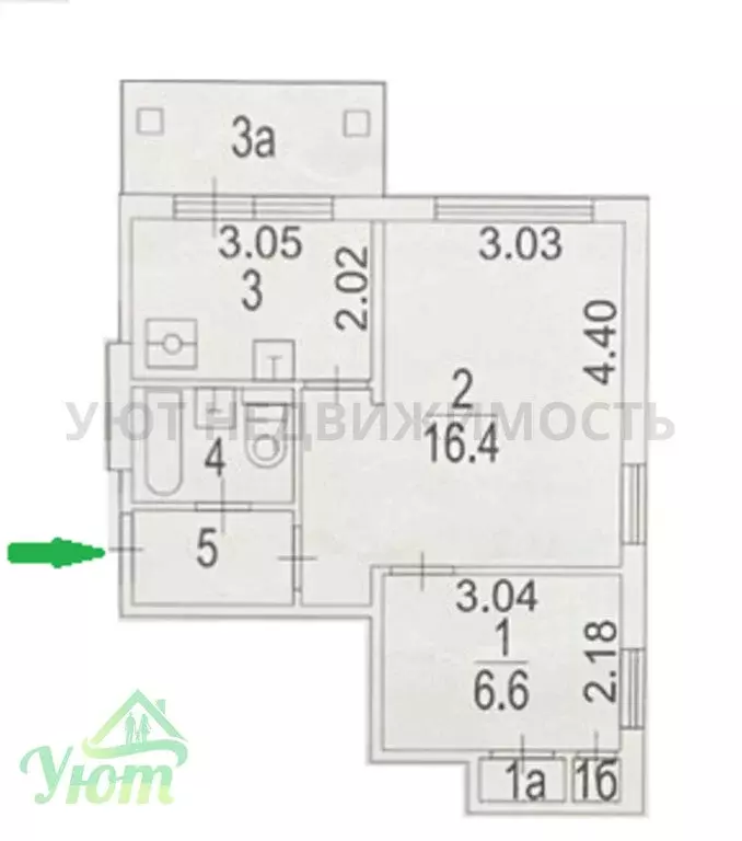 2-комнатная квартира: Москва, Душинская улица, 12/19 (35 м) - Фото 0